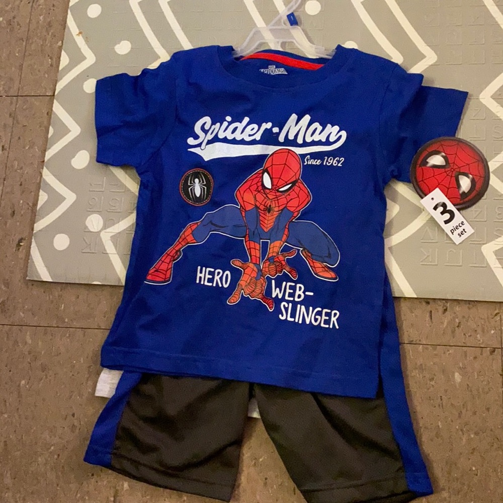The amazing Spider-Man 3 piece set